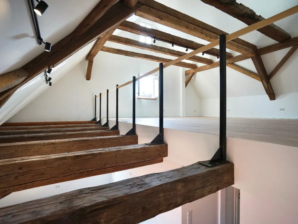 5-Zi. Maisonette mit Galerie und Masterbad, Wohnen über zwei E