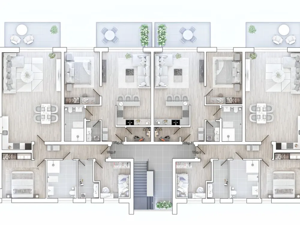 Newly Built 3-Room Apartment with High-End Features Awaits Your First Occupancy in Gymnich