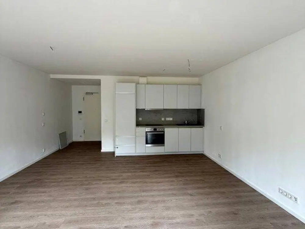 Modern 1-Room Apartment with Built-in Kitchen and Balcony