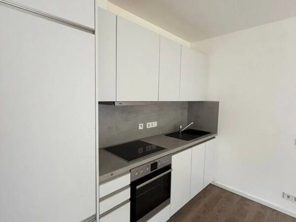 Modern 1-Room Apartment with Built-in Kitchen and Balcony
