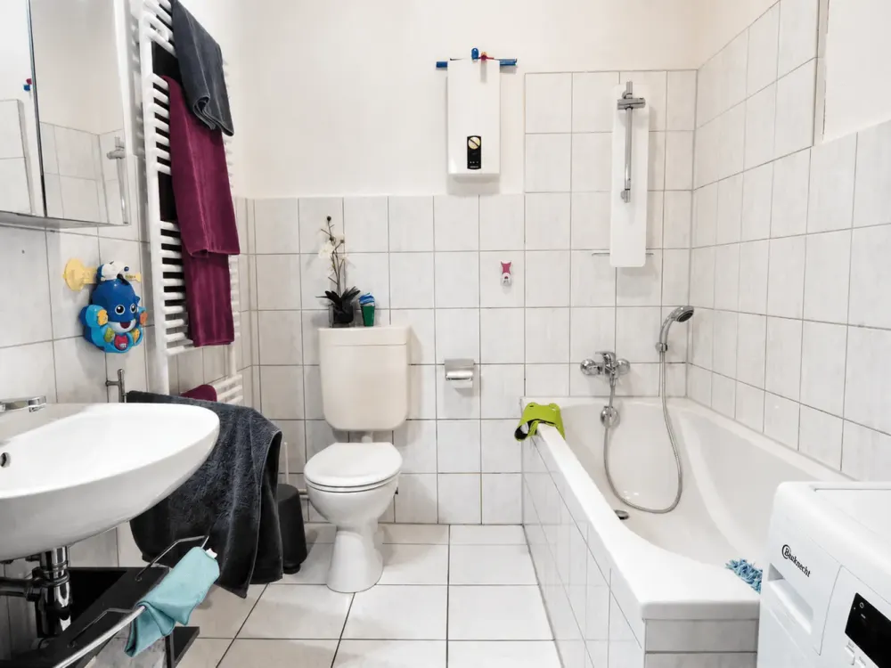 From 01.11.: Half-timbered charm meets living comfort, 3 rooms, 2 terraces & garage in Achim-Borstel!