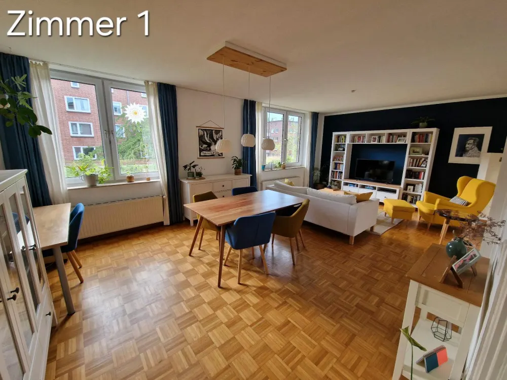 Möblierte 2-Zimmer-Wohnung in Hamburg-Dulsberg zur Zwischenmiete