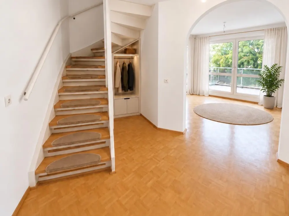 2 Zimmer Maisonette-Wohnung mit großem Balkon Schlebusch