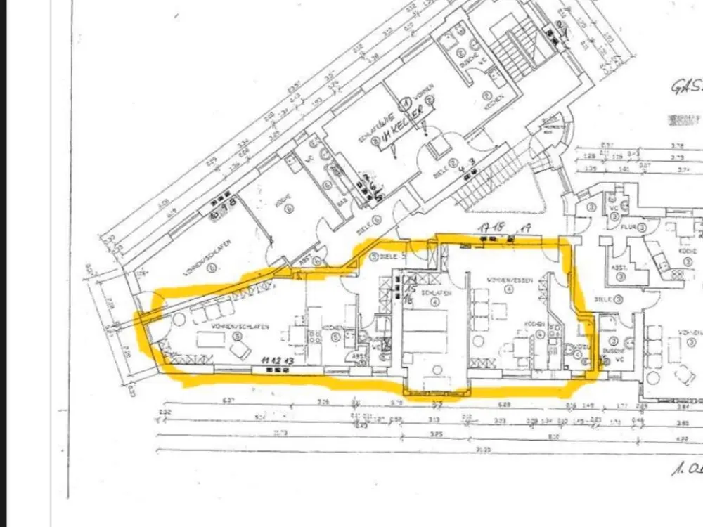 98qm - Wohnung im Herzen von Düsseldorf-Flingern