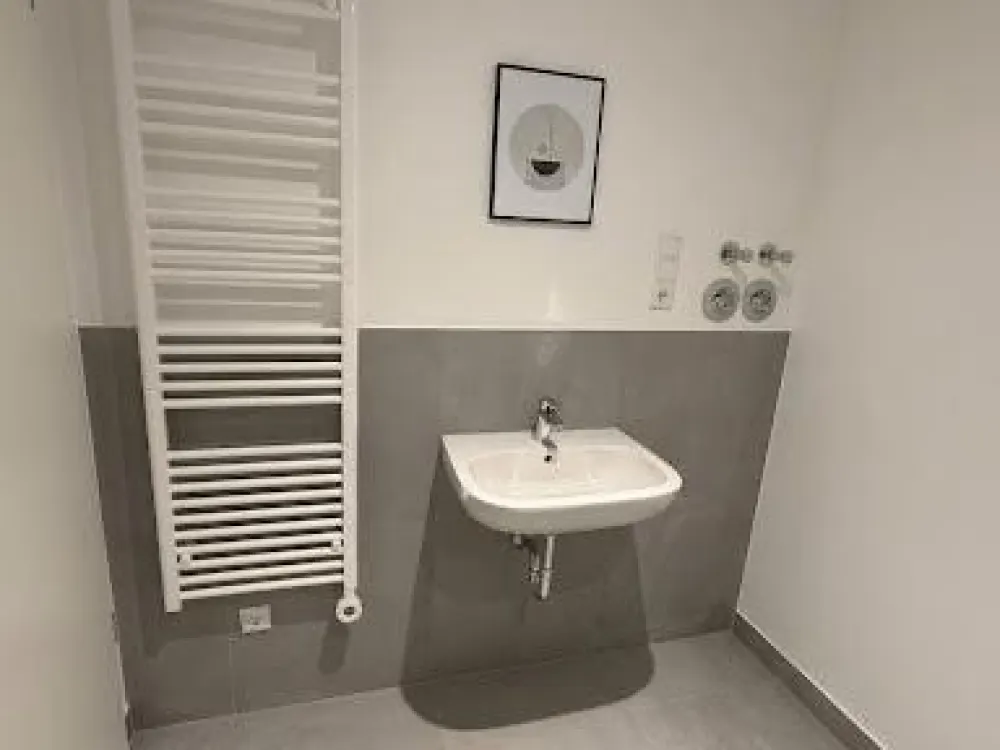 Moderne 1 Zimmer Wohnung A+, EBK, Split-Level, Erstbezug 73qm
