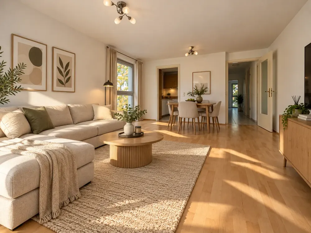 Living with Charm: 3-Room Apartment in Nymphenburg
