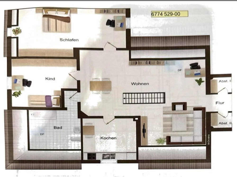 Großzügige 3-Zimmer Wohnung in Dortmund Persebeck