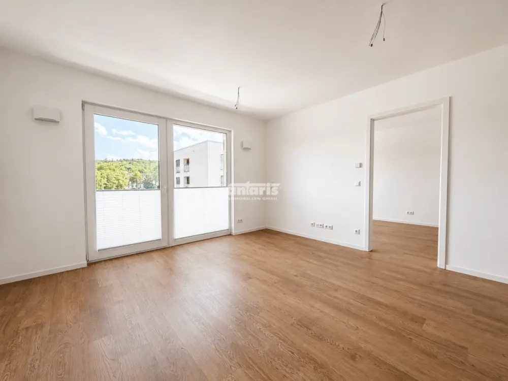 شركة antaris Immobilien GmbH شقة من غرفتين في Steigereck - مبنى جديد، شرفة، موقف سيارات