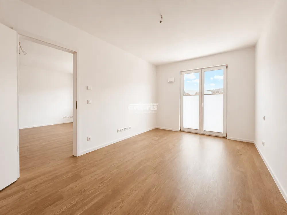 شركة antaris Immobilien GmbH شقة من غرفتين في Steigereck - مبنى جديد، شرفة، موقف سيارات