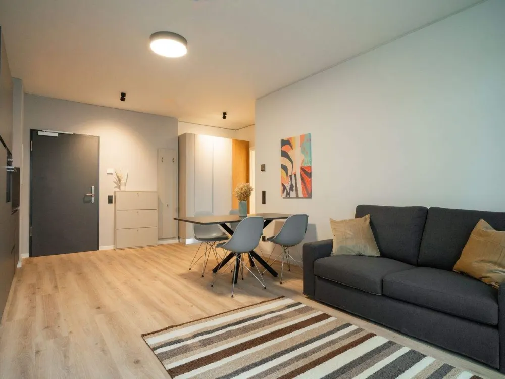 Möbliertes 2.5-Zimmer-Apartment in Frankfurt, City Pop