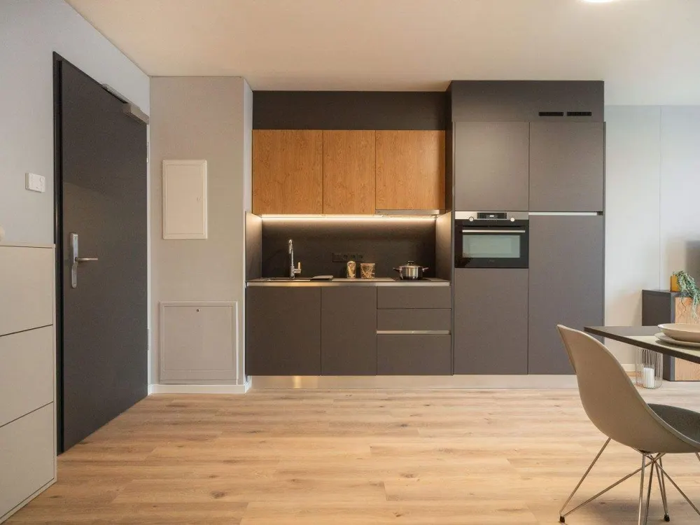 Möbliertes 2.5-Zimmer-Apartment in Frankfurt, City Pop