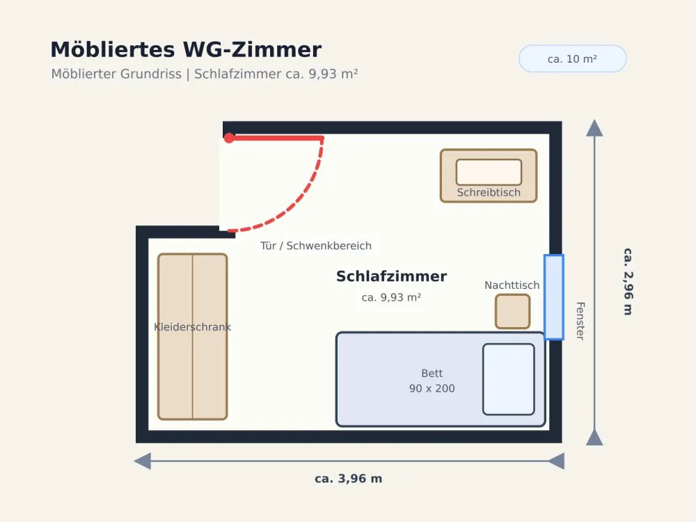 Modernes WG-Zimmer in Rödermark-Urberach, frisch renoviert