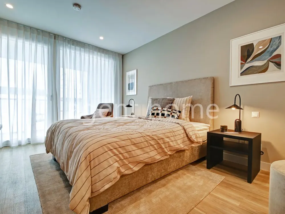 FURNISHED - BEST LOCATION - Modern Business Apartment with Balcony