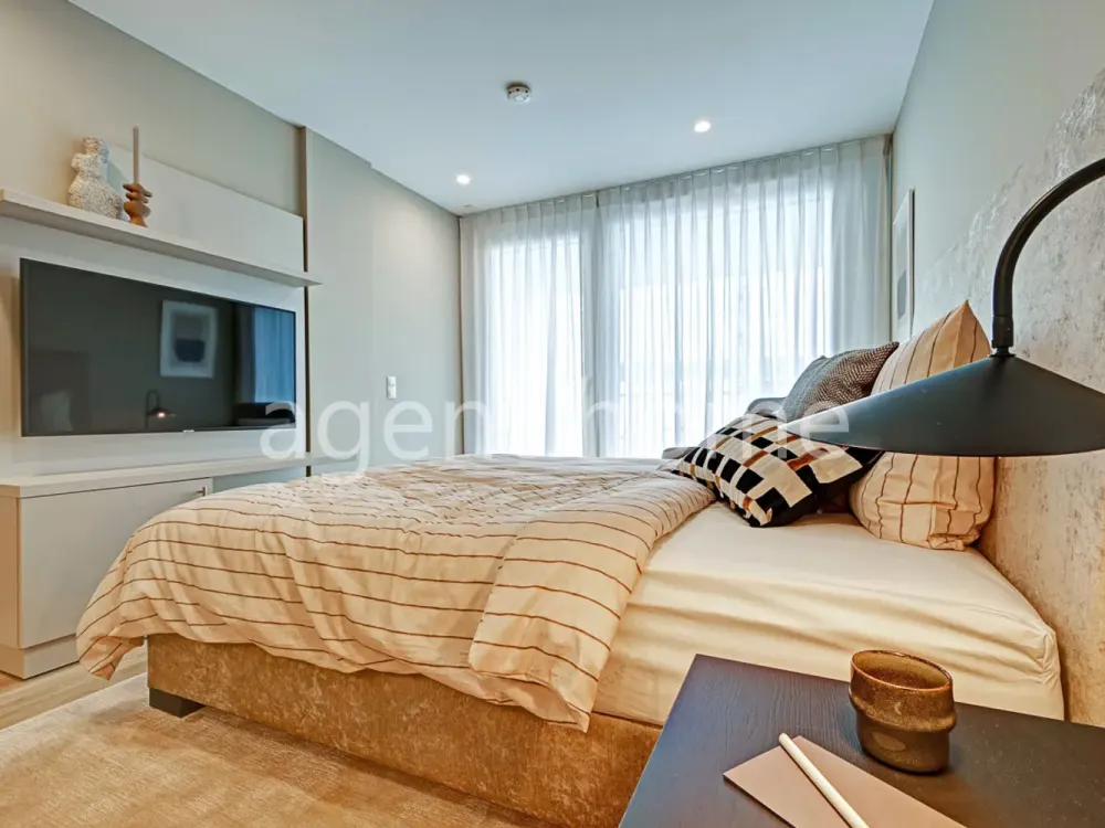 FURNISHED - BEST LOCATION - Modern Business Apartment with Balcony