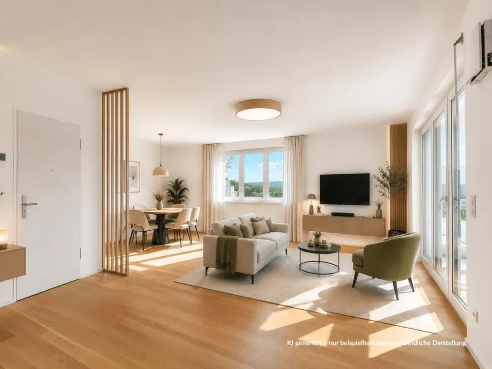 Erstbezug: Helle Neubauwohnung mit großer Terrasse und hochwertiger Ausstattung