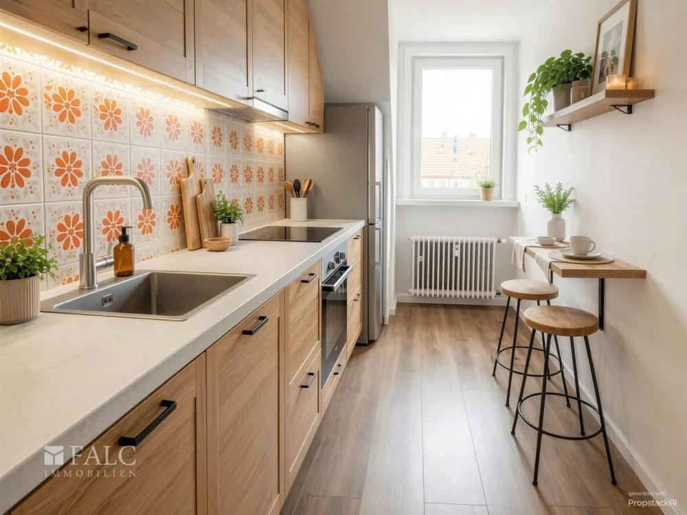 Charmante Wohnung mit parkähnlichem Gartenblick in Hillerheide!