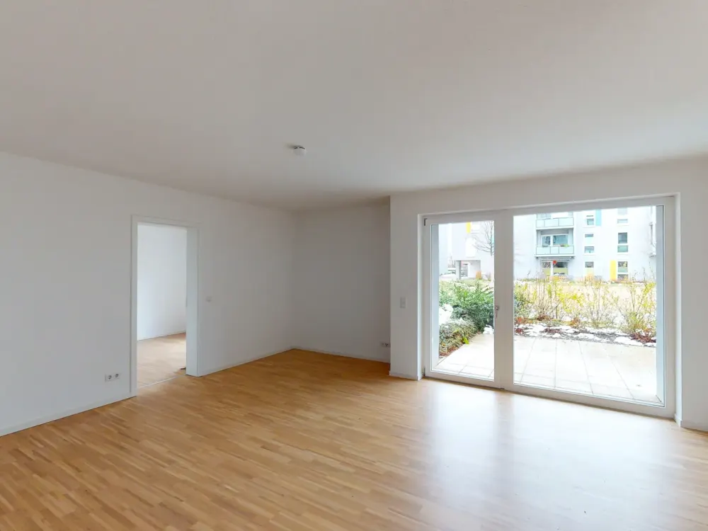 3-Zimmer-Erdgeschosswohnung mit Terrasse und TG-Stellplatz