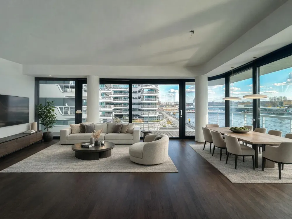 Hochwertige Neubauwohnung mit Wasserblick