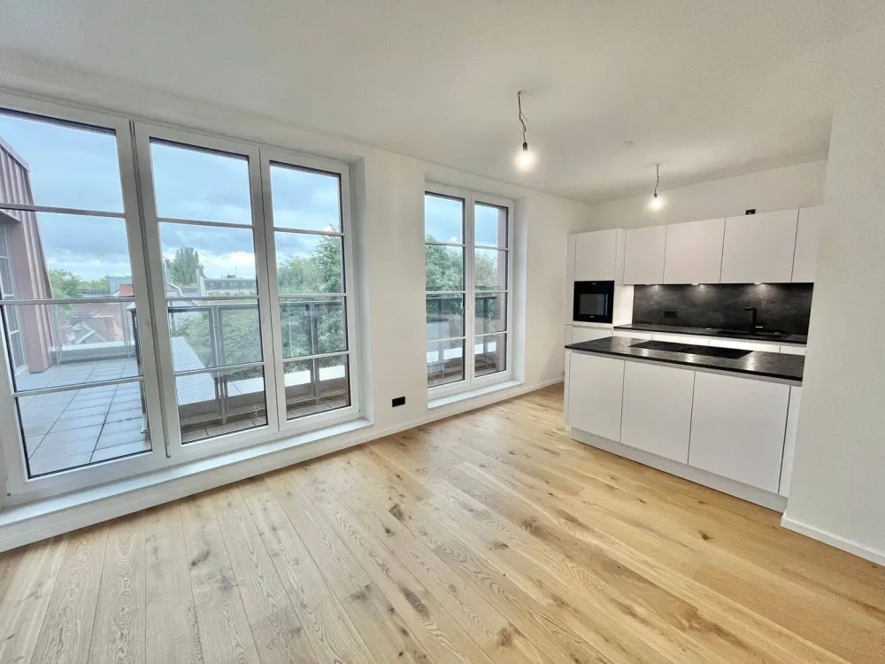 4 Zimmer-Endetage mit Weitblick (Neubau-Erstbezug) im Schanzenviertel