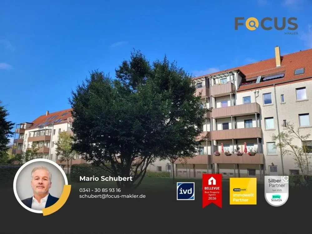 Wohnpark Auenwald - 3-Raumwohnung in ruhiger Lage und mit grünen Aussichten