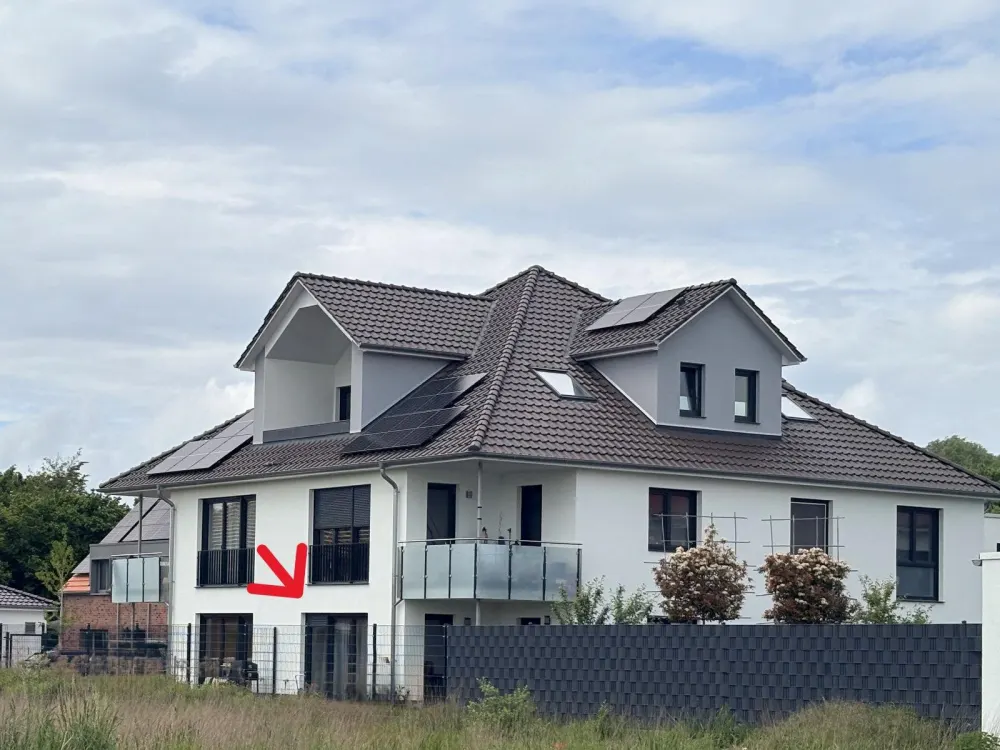 Moderne 3-Zimmer Erdgeschosswohnung mit Einbauküche