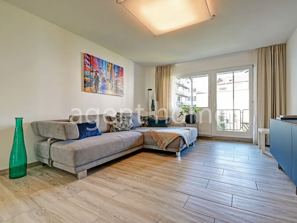 FURNISHED - CITY LIVE - Stylish living with balcony and underground parking