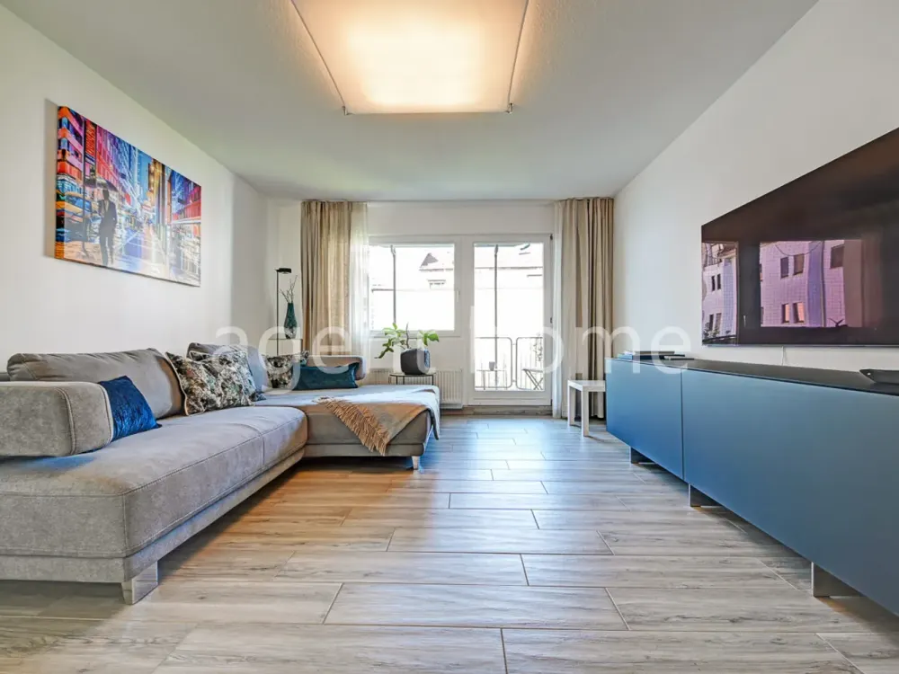 FURNISHED - CITY LIVE - Stylish living with balcony and underground parking