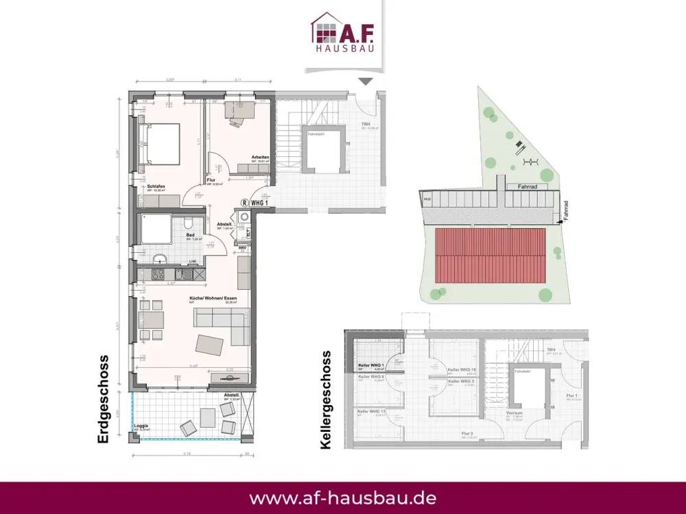 Erstbezug: moderne & elegante Neubauwohnung in KfW 55
