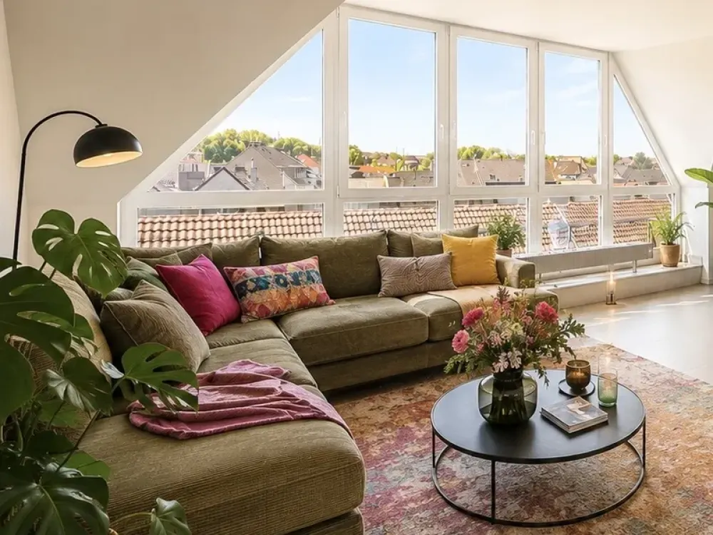Urbanes Wohnen mit Weitblick, kleiner Balkon, Aufzug