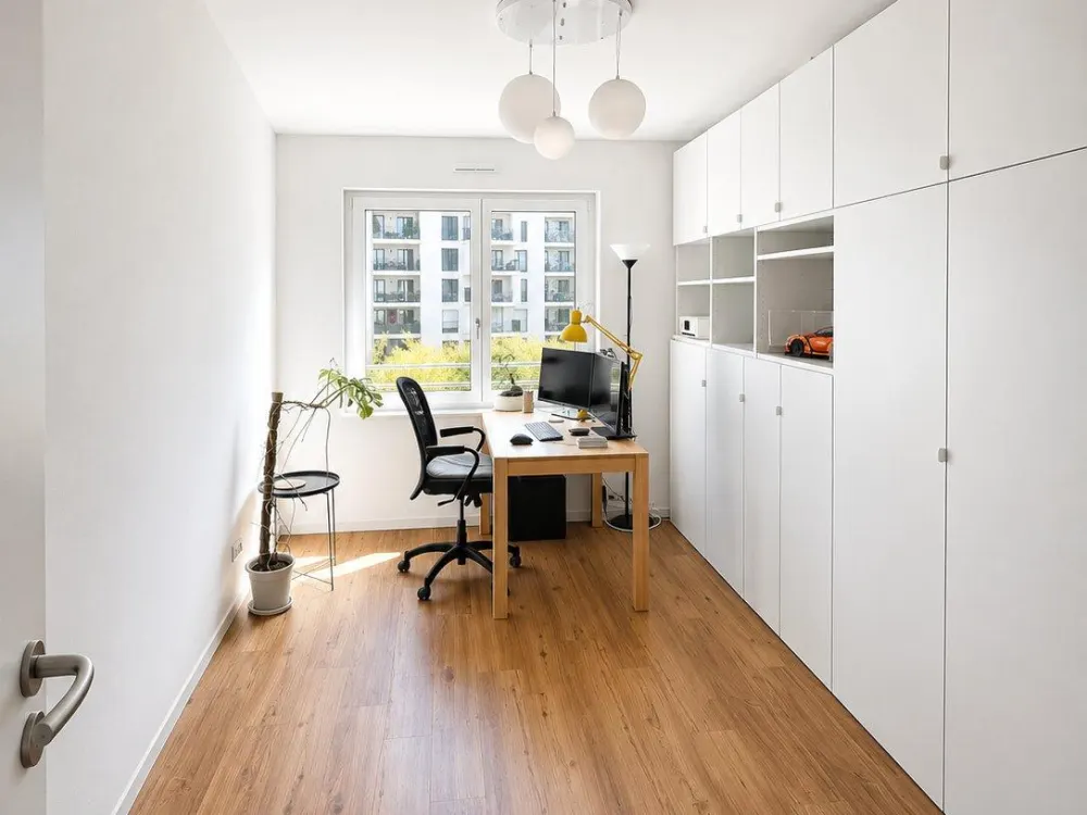 **Moderne 3-Zimmer-Wohnung im KfW-55-Effizienzhaus mit Balkon und