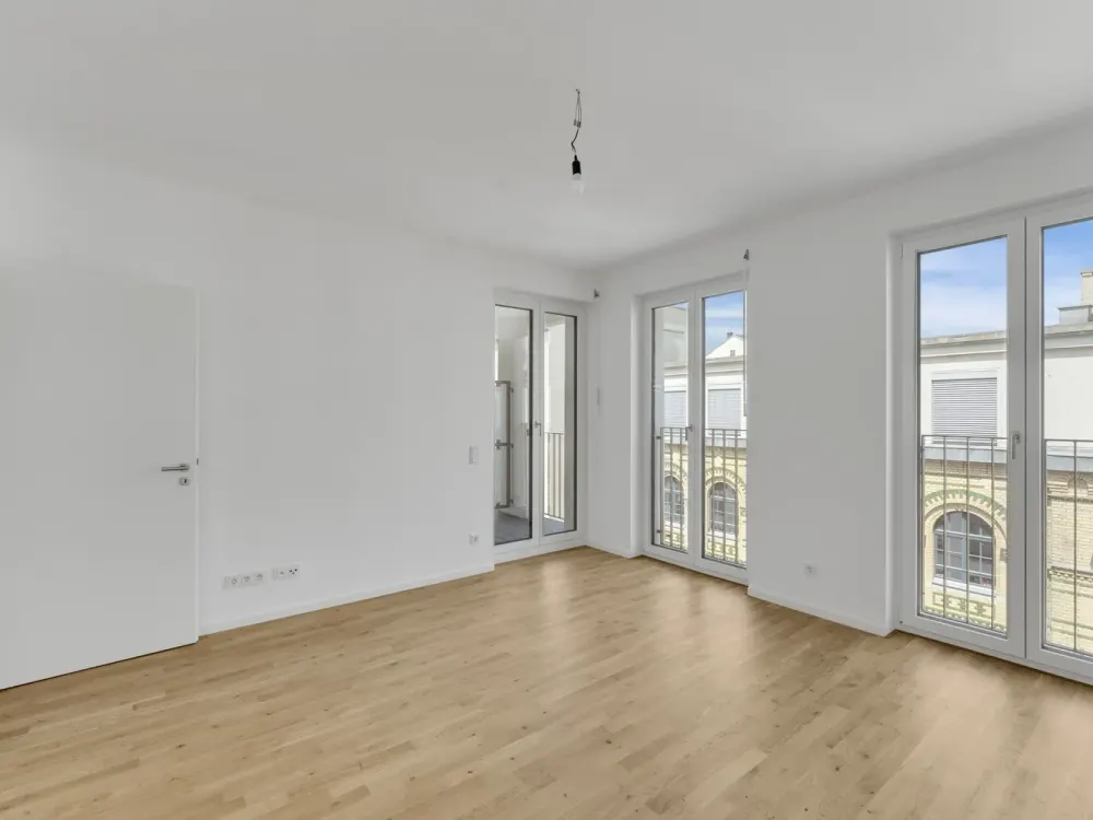 Erstbezug in Citynaher Wohnlage - hochwertige 2 Zimmer Wohnung mit Balkon