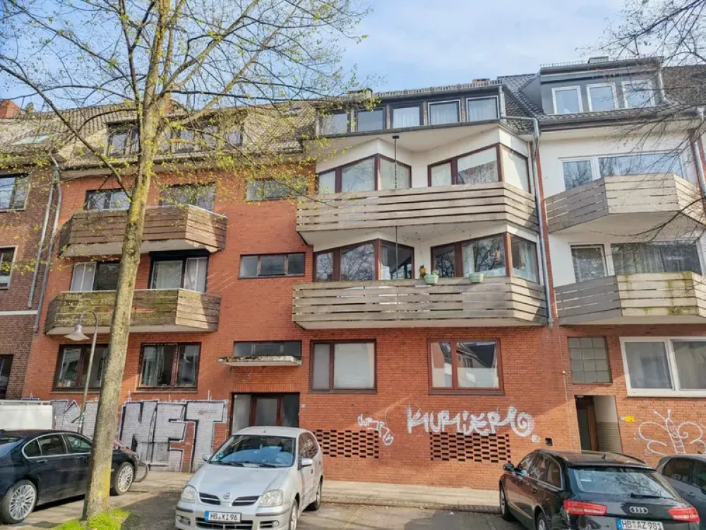schöne 1-Zimmer-Wohnung in der vorderen Neustadt, Nähe Teerhof und Schlachte