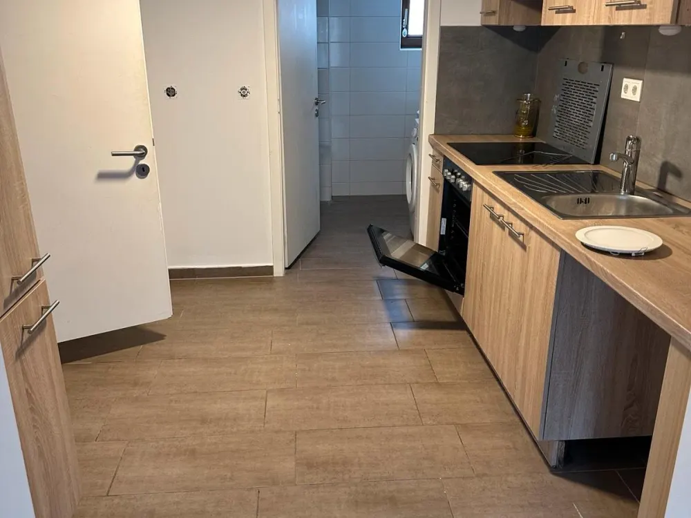 شقة 45 م² في الطابق الأرضي في Ritterhude, غرفتان، مطبخ مجهز, 720 €
