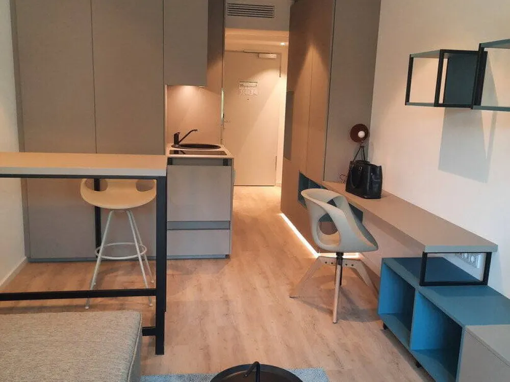 Modernes Apartment im Neubau im Gallusviertel, Monatsweise