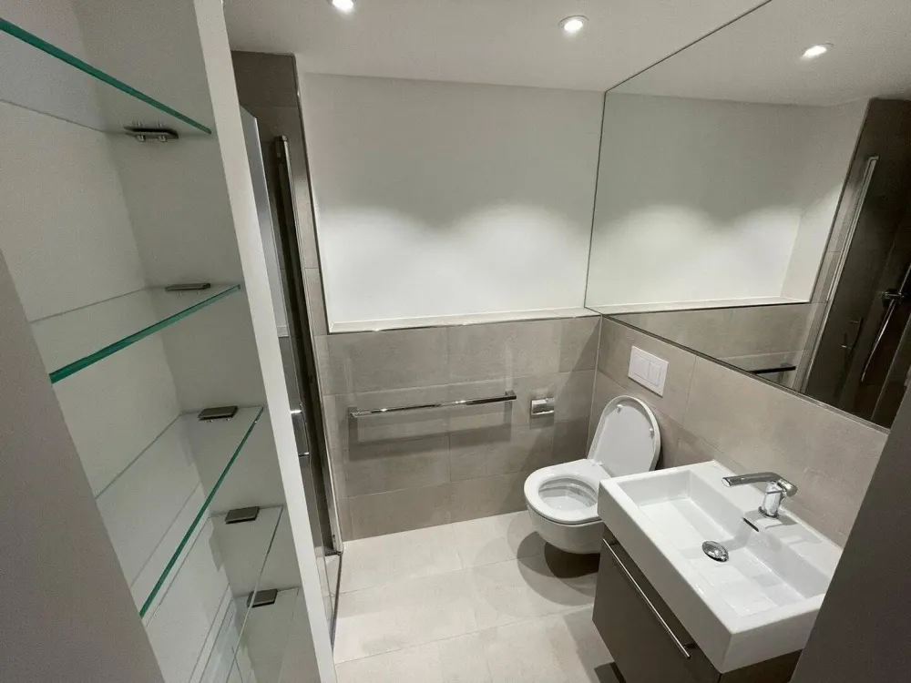 Modernes Apartment im Neubau im Gallusviertel, Monatsweise