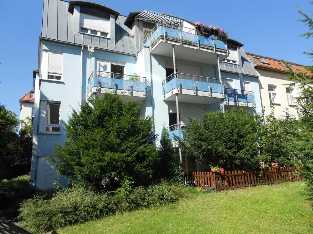 EG Wohnung mit Süd-Terrasse in ruhigem Gartenhaus - Fichtestraße 7 - Toplage in der Südvorstadt
