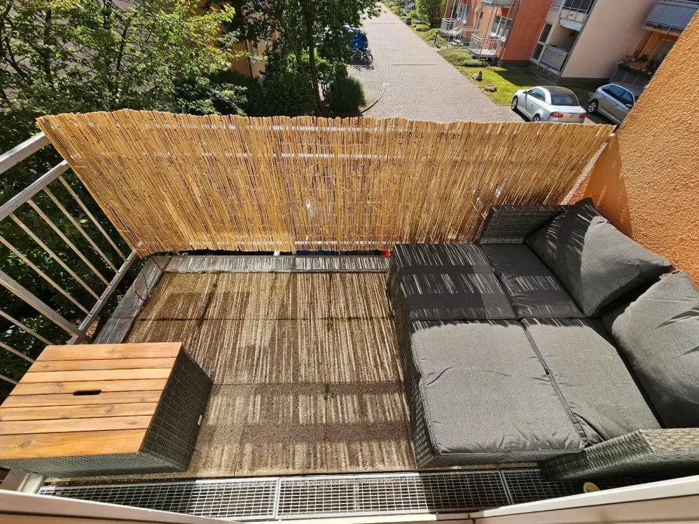 Nachmieter gesucht bei Leipzig, 48 m² Wohnung mit Balkon, Küche