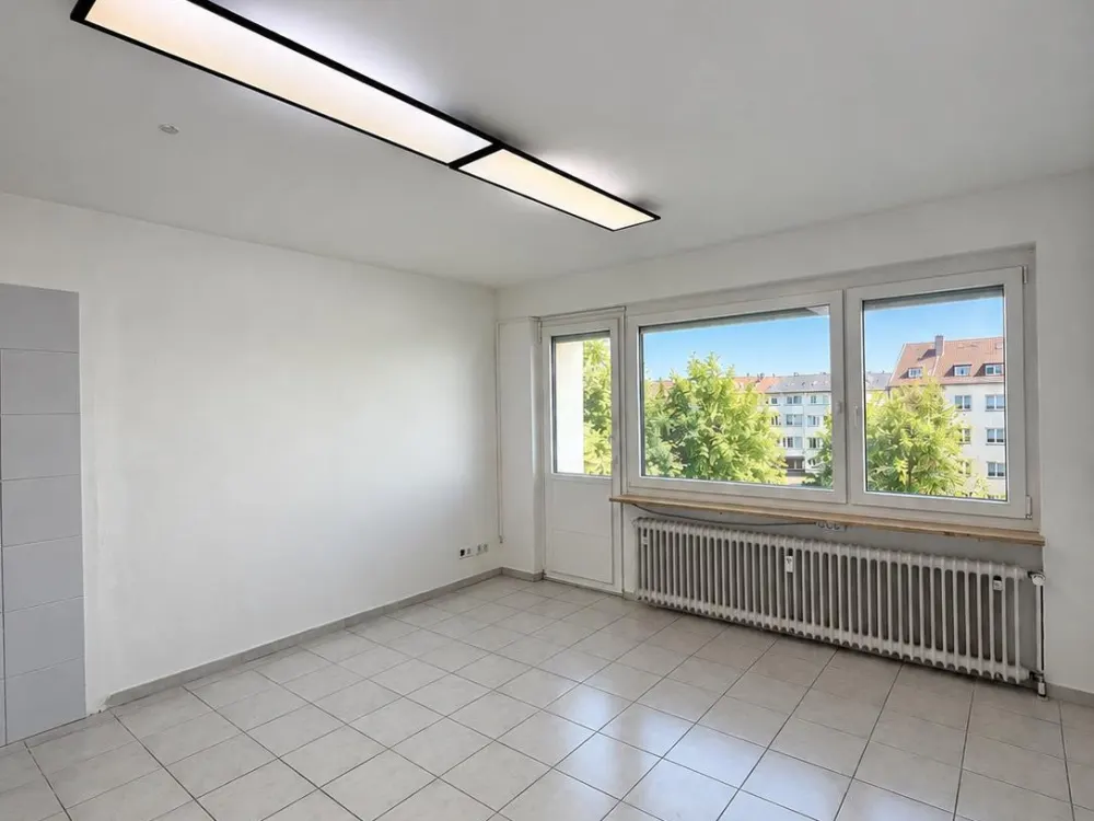 1-Zimmer-Apartment mit Balkon & Stellplatz in Bestlage Nürnberg-St. Johannis | mit Küche