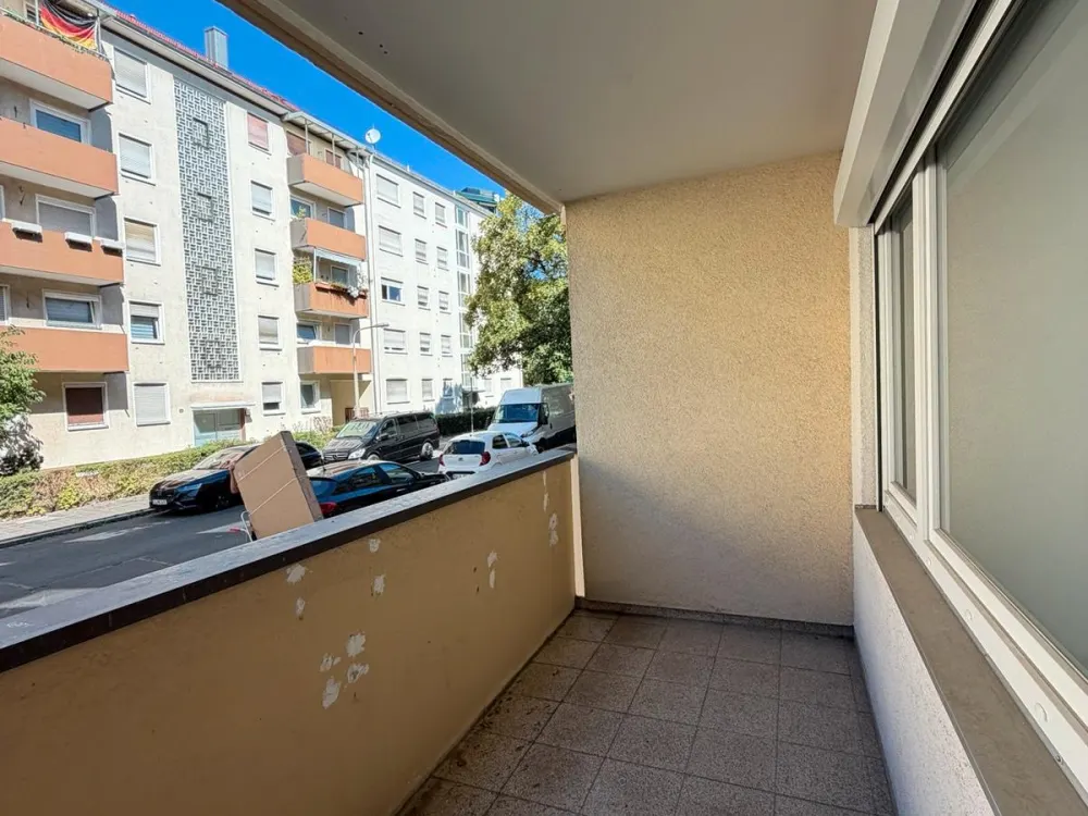 1-Zimmer-Apartment mit Balkon & Stellplatz in Bestlage Nürnberg-St. Johannis | mit Küche
