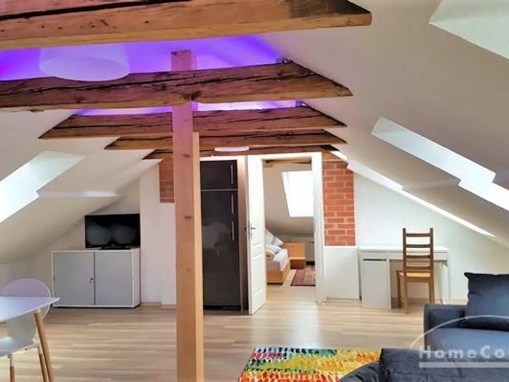 21634 HomeCompany Dresden Möbliert/Furnished Große 3-Zimmer Dachwohnung in Dresden-Dobritz max. 5 Personen