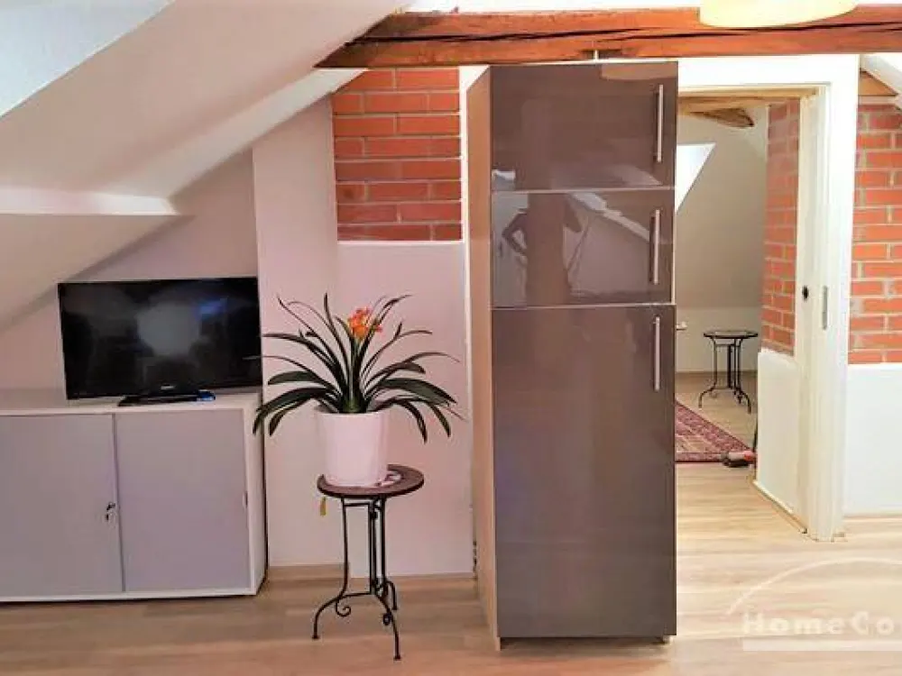 21634 HomeCompany Dresden Möbliert/Furnished Große 3-Zimmer Dachwohnung in Dresden-Dobritz max. 5 Personen