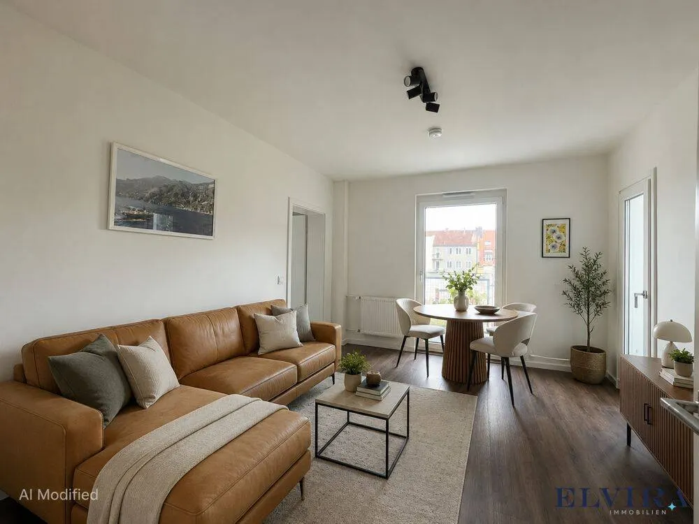 ELVIRA - Maxvorstadt, exlusive und vollmöblierte 2-Zimmer-Wohnung mit mehreren Außenbereichen (Mindestmietdauer: 6 Monate)