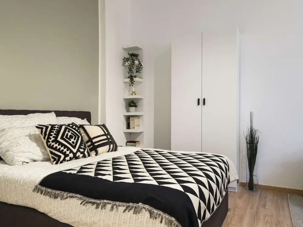 1- Zimmer Wohnung mit modernem Interior
