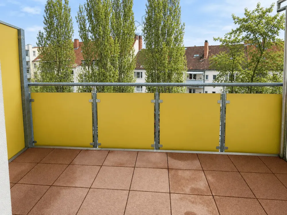 Modernisierte 2-Zimmer Wohnung mit Balkon in der Südstadt