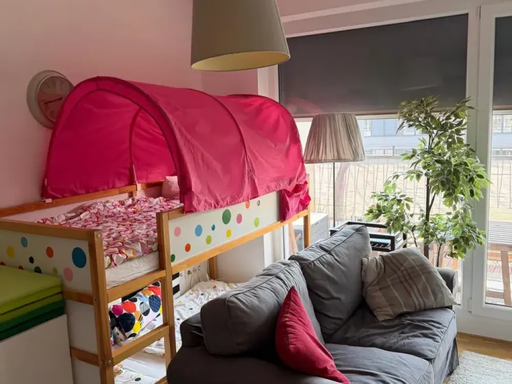 Wohnen mit Charakter: Einzimmerwohnung im Gallusviertel
