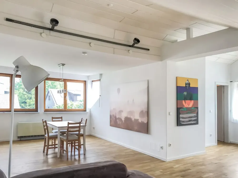 Stilvoll möblierte 3-Zimmer-Wohnung mit Weitblick über Waldenbuch