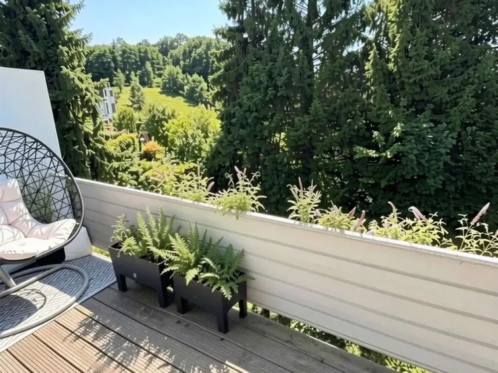 Großzügige 2-Zimmer Wohnung mit Balkon & Blick ins Grüne