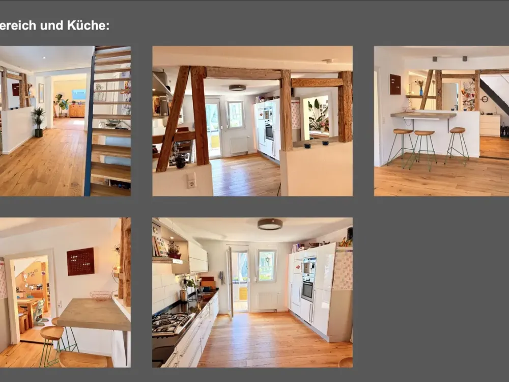 Stilvolle Altbau-Dachgeschosswohnung mit Dachstudio, Kaminofen und Balkon im Herzen des Westens