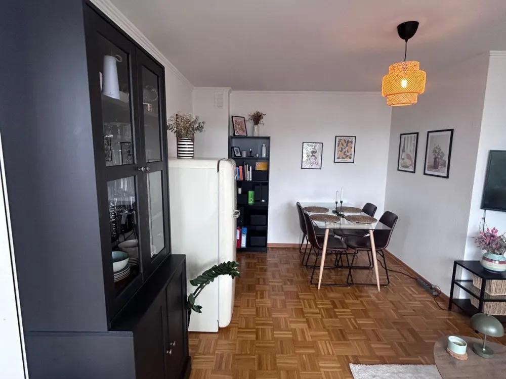 2-Room Apartment with Balcony and Duplex Garage