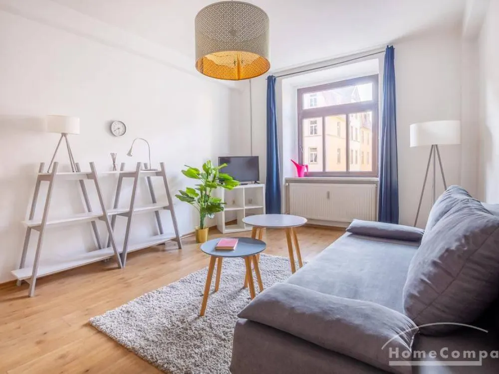 273061L HomeCompany Dresden Möbliert/Furnished 2-Zimmer Apartment in Dresden-Friedrichstadt max. 3 Personen